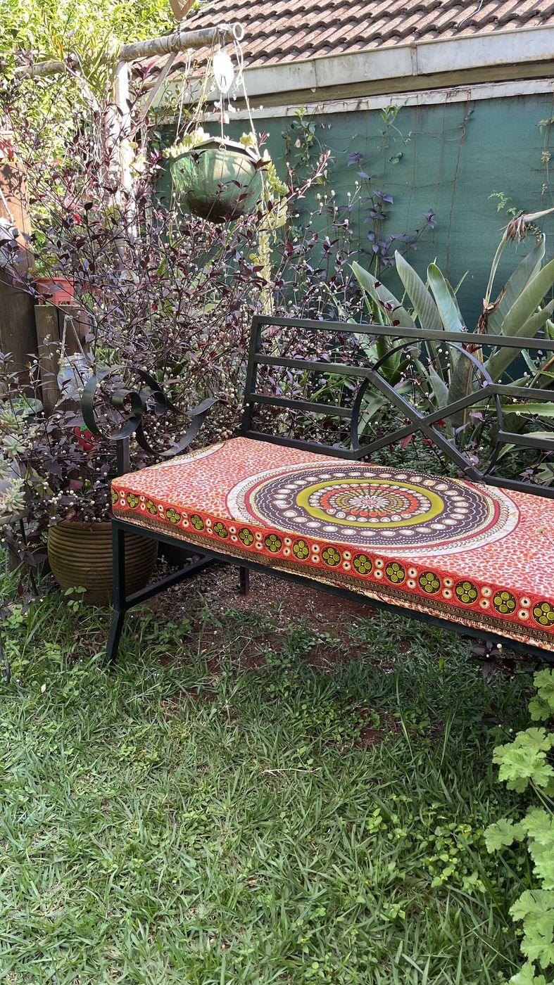 A garden seat, a quiet space to sit with yourself